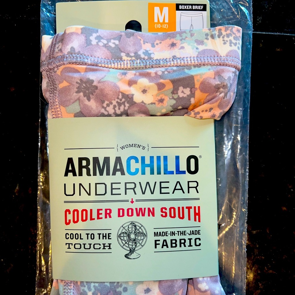 NWT Duluth Trading Co Armachillo Women’s boxer brief & hipster underwear size M